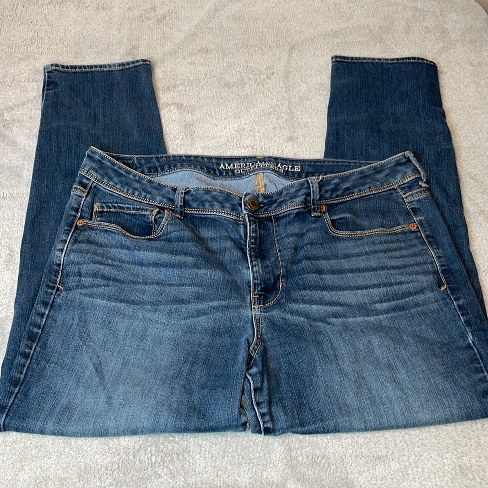American Eagle Outfitters Super Skinny Jeans Size 18 Long